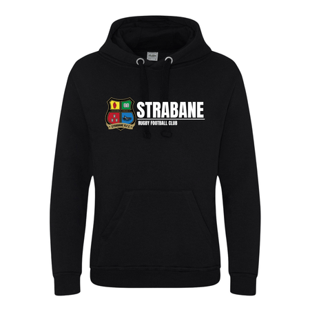 Strabane Rugby Club - Logo Hoody - Black - Stash Inc. - Stash Shop