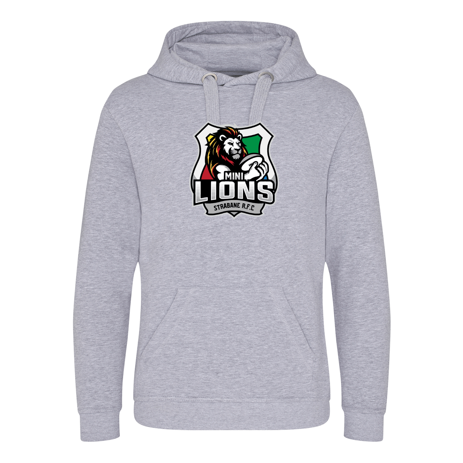 Strabane Rugby Club - Mini Lions Hoody - Grey - Stash Inc. - Stash Shop