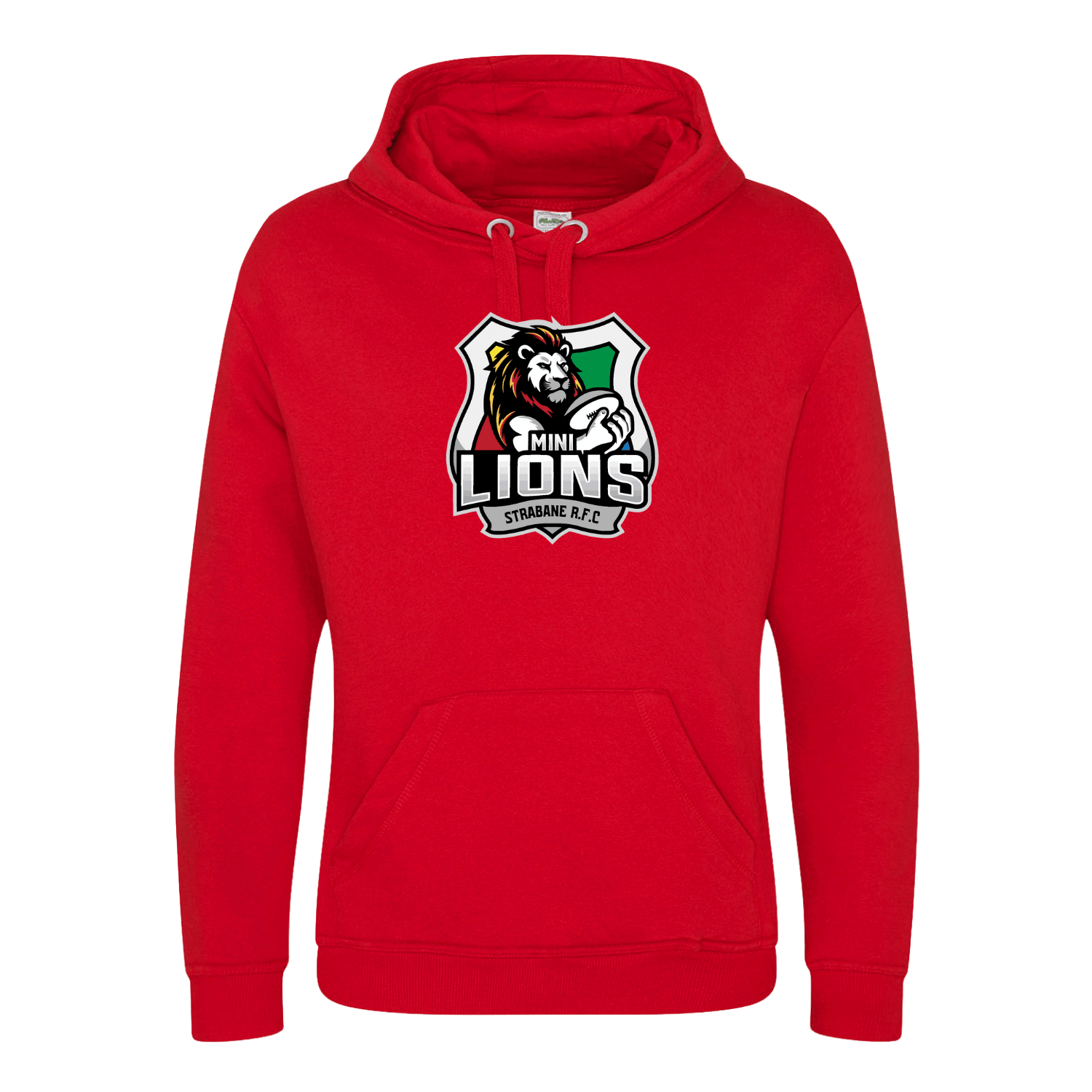 Strabane Rugby Club - Mini Lions Hoody - Red - Stash Inc. - Stash Shop