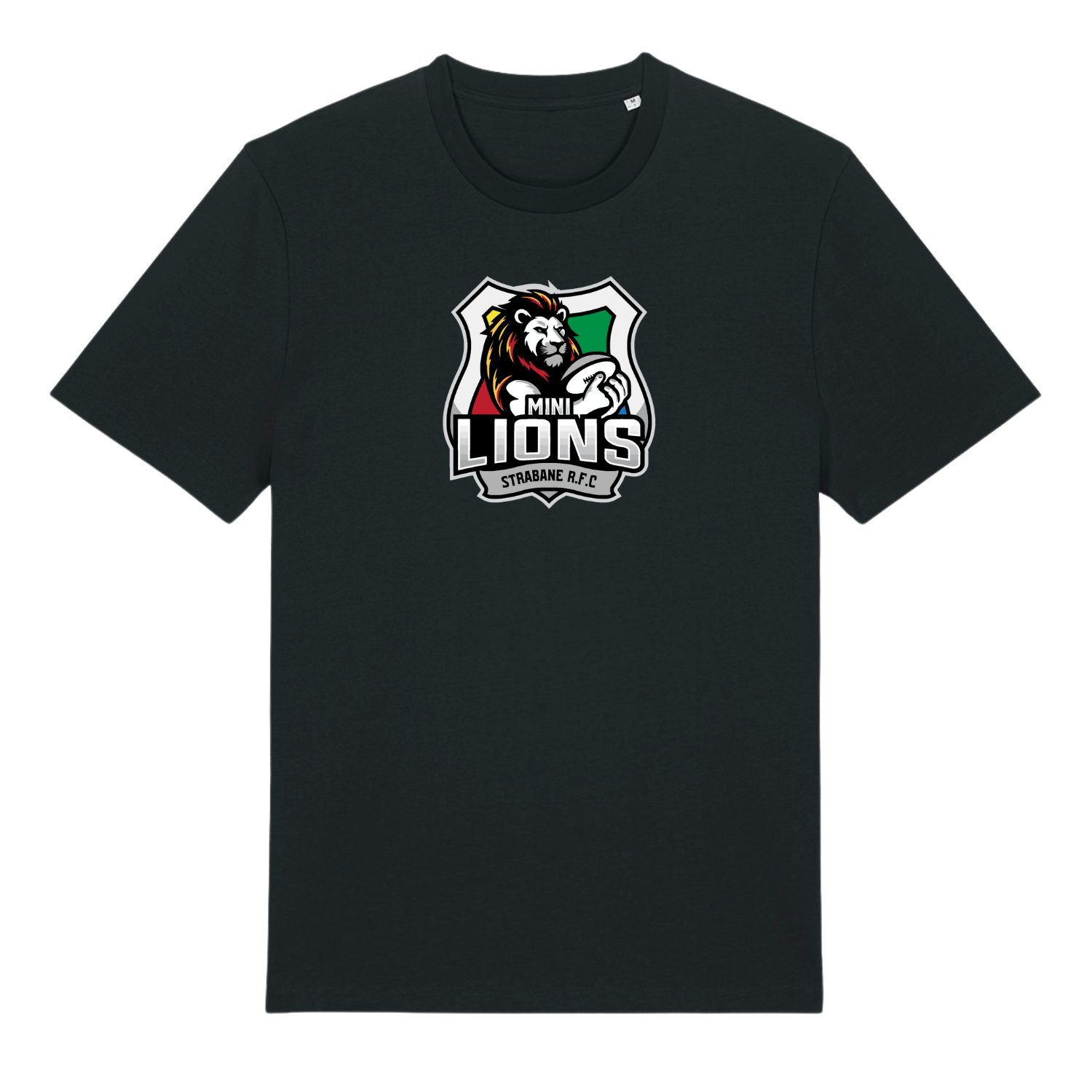 Strabane Rugby Club - Mini Lions Logo Tee - Black - Stash Inc. - Stash Shop
