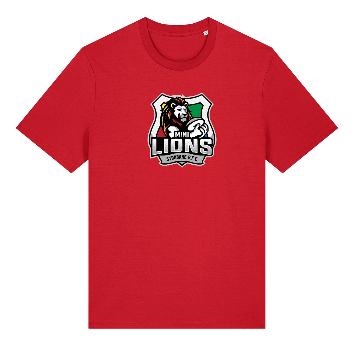 Strabane Rugby Club - Mini Lions Logo Tee - Red - Stash Inc. - Stash Shop