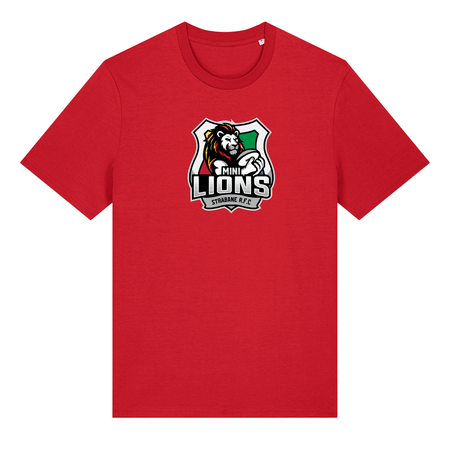 Strabane Rugby Club - Mini Lions Logo Tee - Red - Stash Inc. - Stash Shop