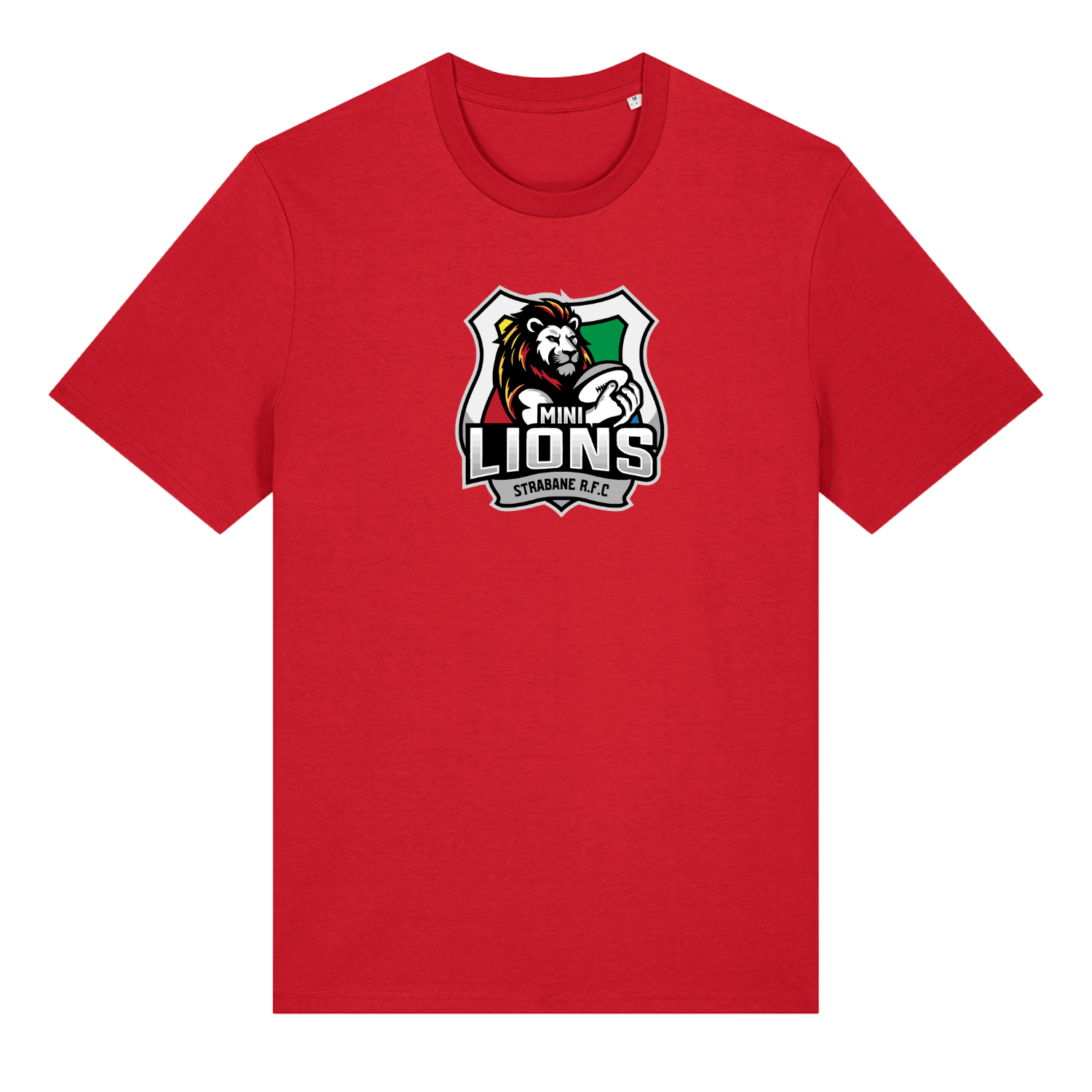 Strabane Rugby Club - Mini Lions Logo Tee - Red - Stash Inc. - Stash Shop