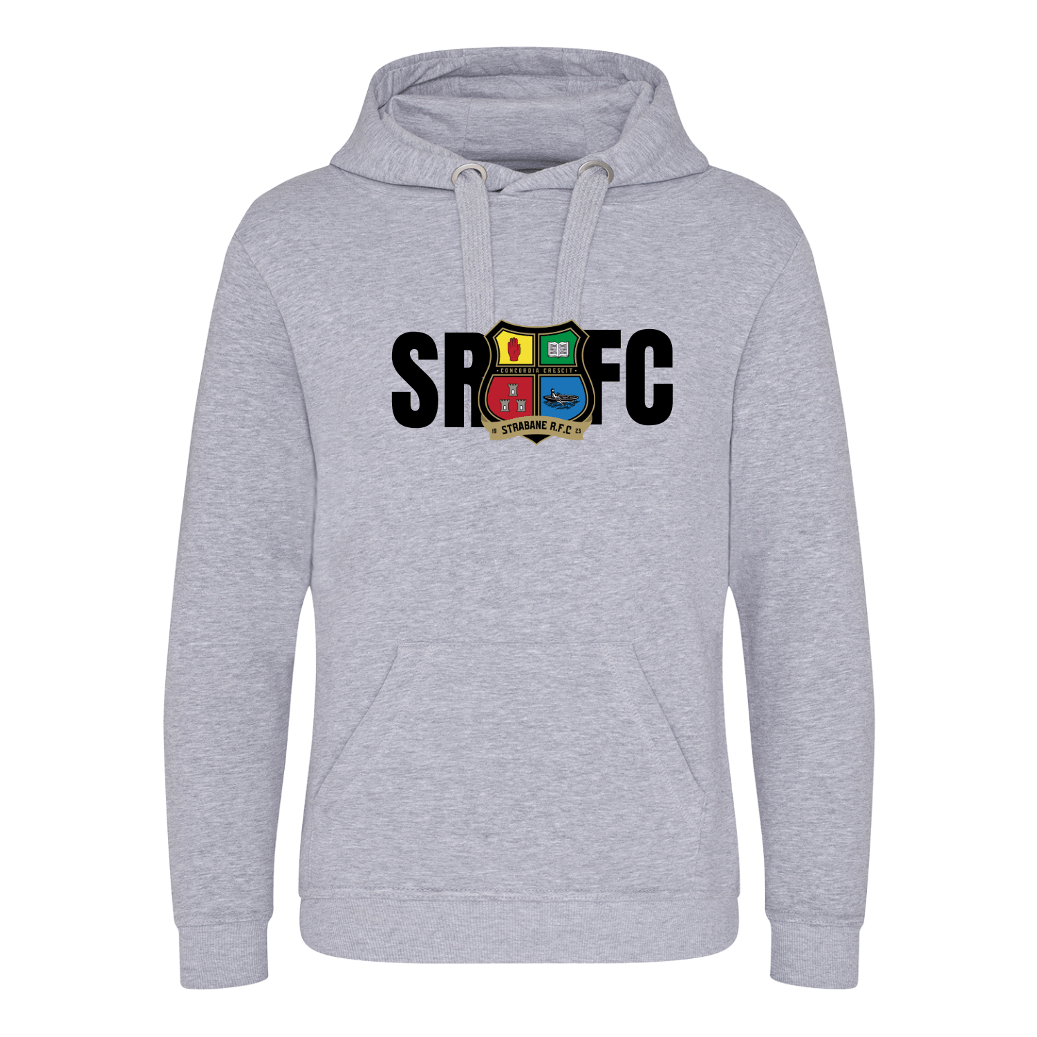 Strabane Rugby Club - SRFC Hoody - Grey - Stash Inc. - Stash Shop