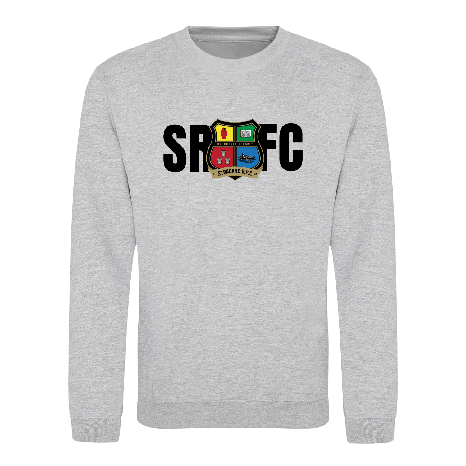 Strabane Rugby Club - SRFC Sweatshirt - Grey - Stash Inc. - Stash Shop