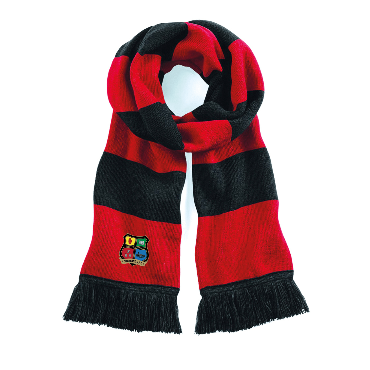 Strabane Rugby Club - Stripe Scarf - Stash Inc. - Stash Shop