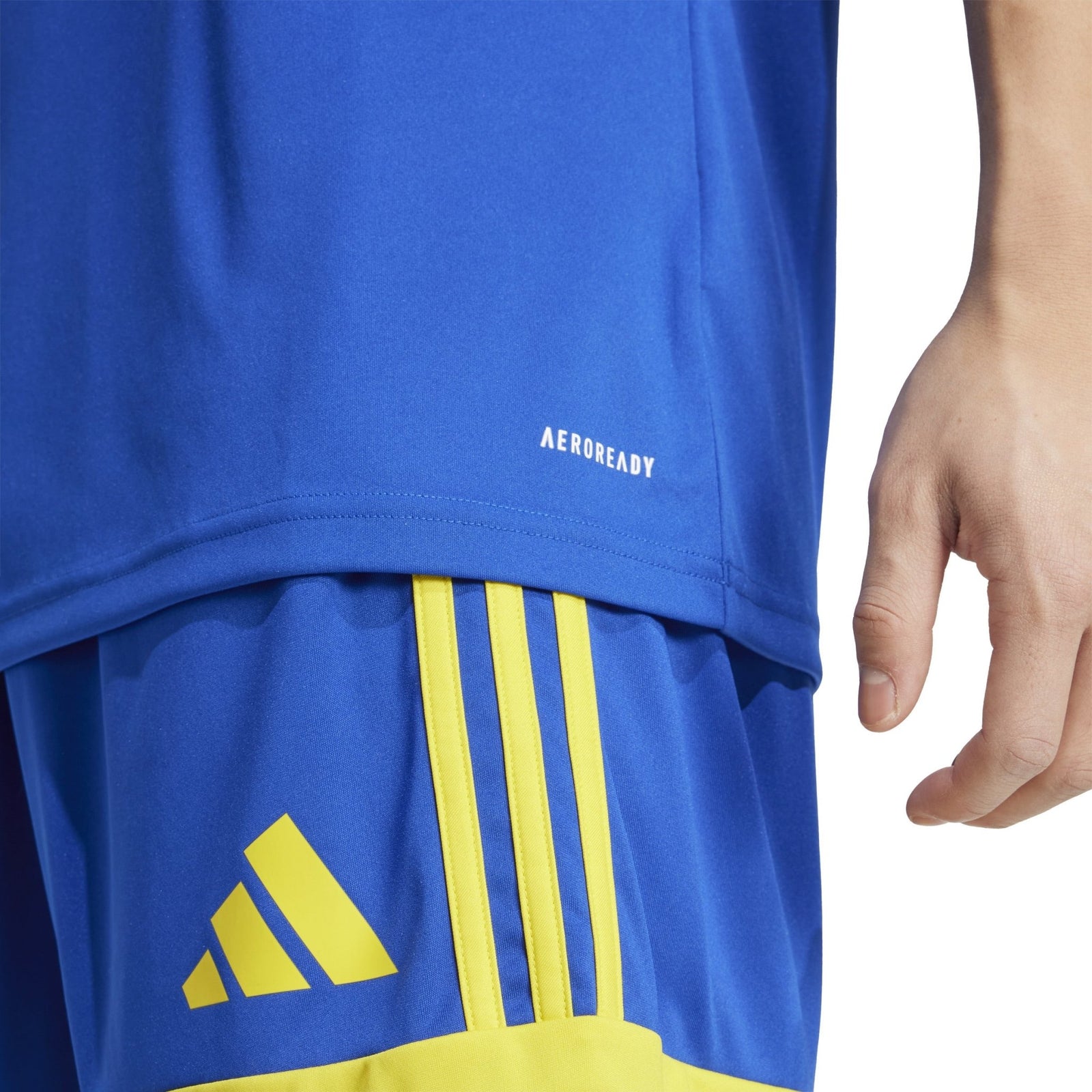 Stranmillis Hockey Club - Slim SS Shirt - Blue -adidas- Stash Shop