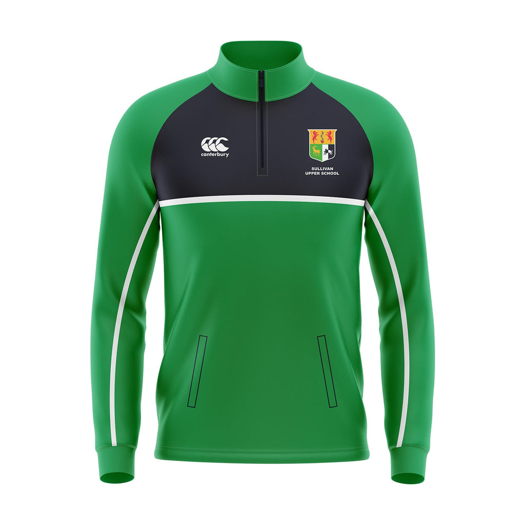 Sullivan Upper School 1/4 Zip Midlayer - Canterbury - Stash Shop