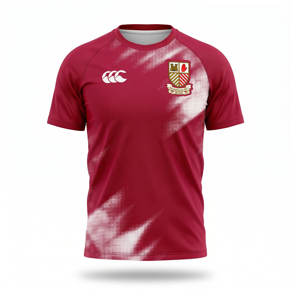 Randalstown Rugby Club - 80th Year - Eco Sub Tee (Halftone)