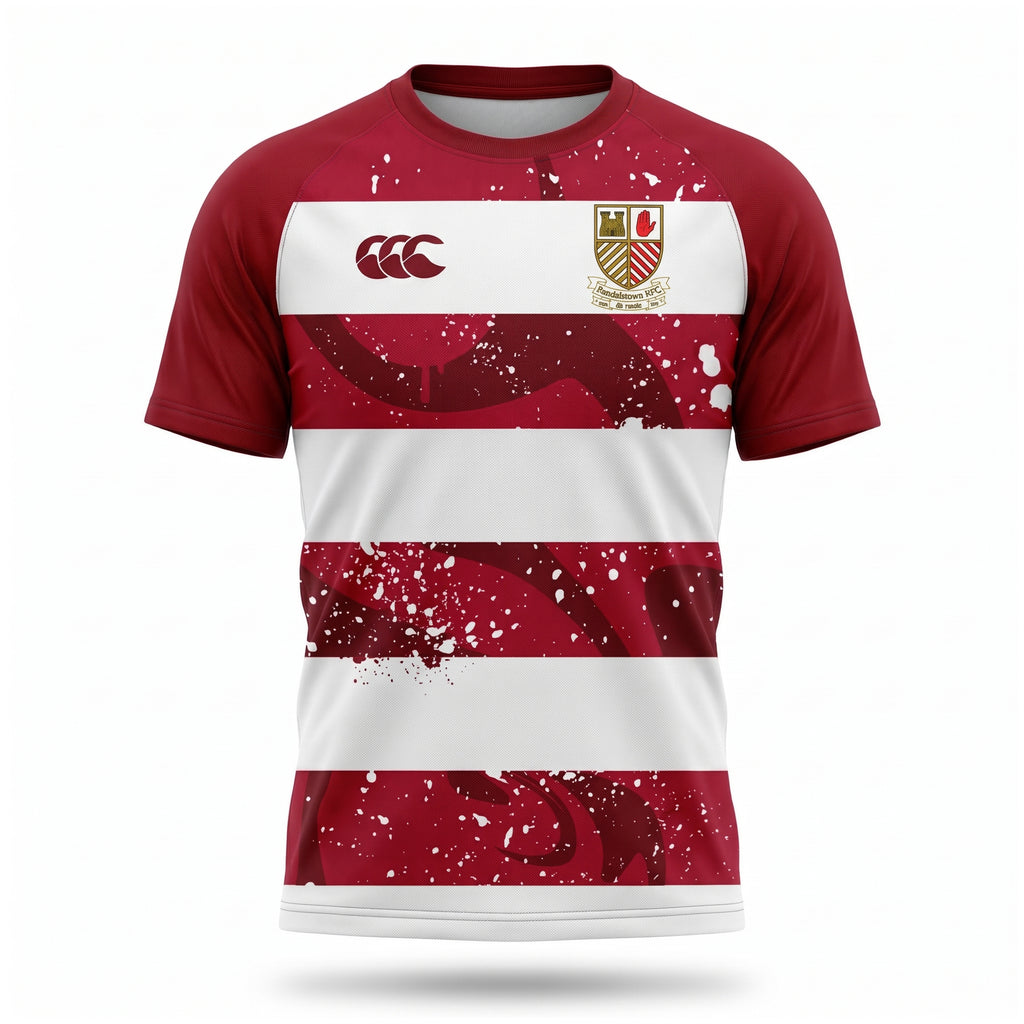Randalstown Rugby Club - 80th Year - Eco Sub Tee (Hooped)