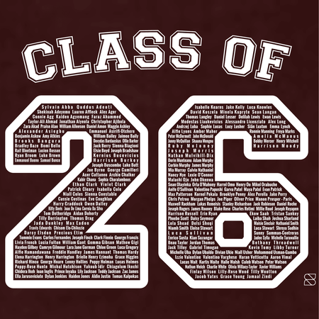 The Campion School 2026 Leavers Deluxe Hoody - Burgundy - Stash Inc. - Stash Shop