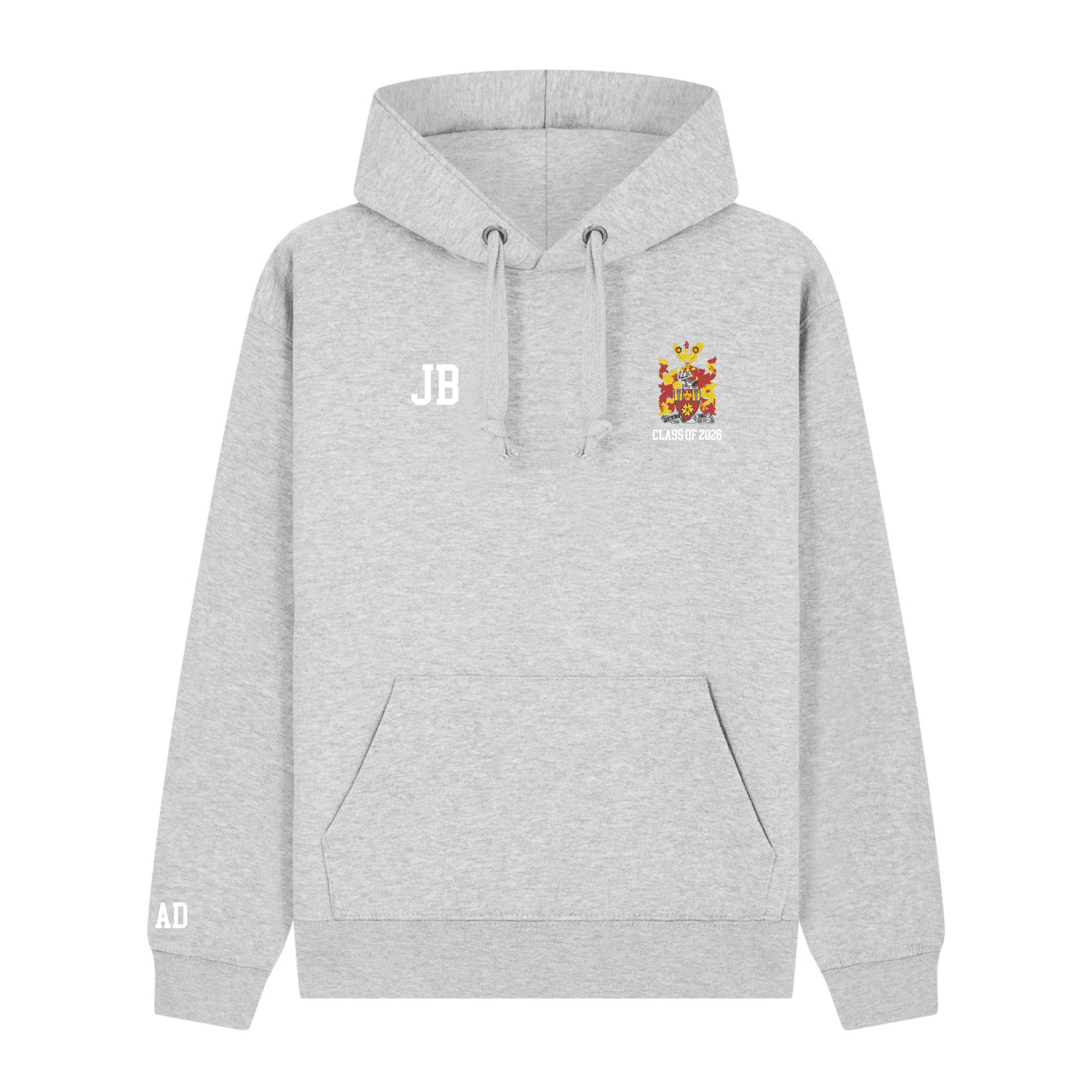 The Campion School 2026 Leavers Deluxe Hoody - Grey - Stash Inc. - Stash Shop