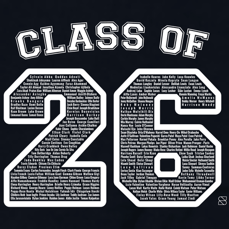 The Campion School 2026 Leavers Deluxe Hoody - True Navy - Stash Inc. - Stash Shop