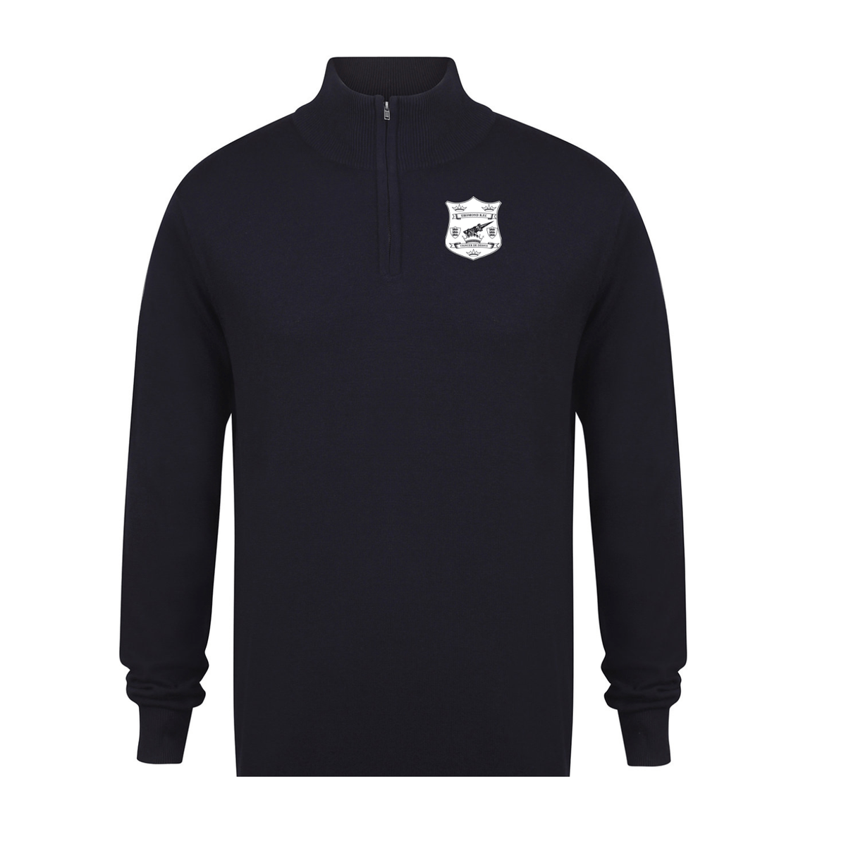 Thomond Rugby Club - 1/4 Zip Cotton Jumper - Navy - Stash Inc. - Stash Shop