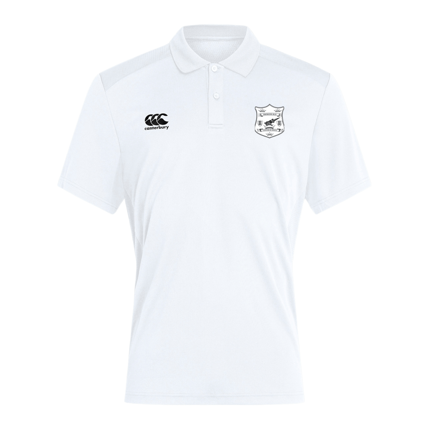 Thomond Rugby Club Thomond Rugby Club - Club Dry Polo - White – Stash Shop