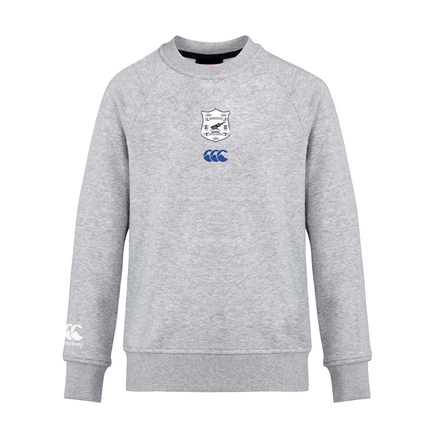 Thomond Rugby Club - Crew Sweatshirt - Grey - Canterbury - Stash Shop