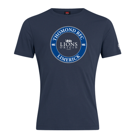 Thomond Rugby Club - Lions Origin Tee - Navy - Canterbury - Stash Shop