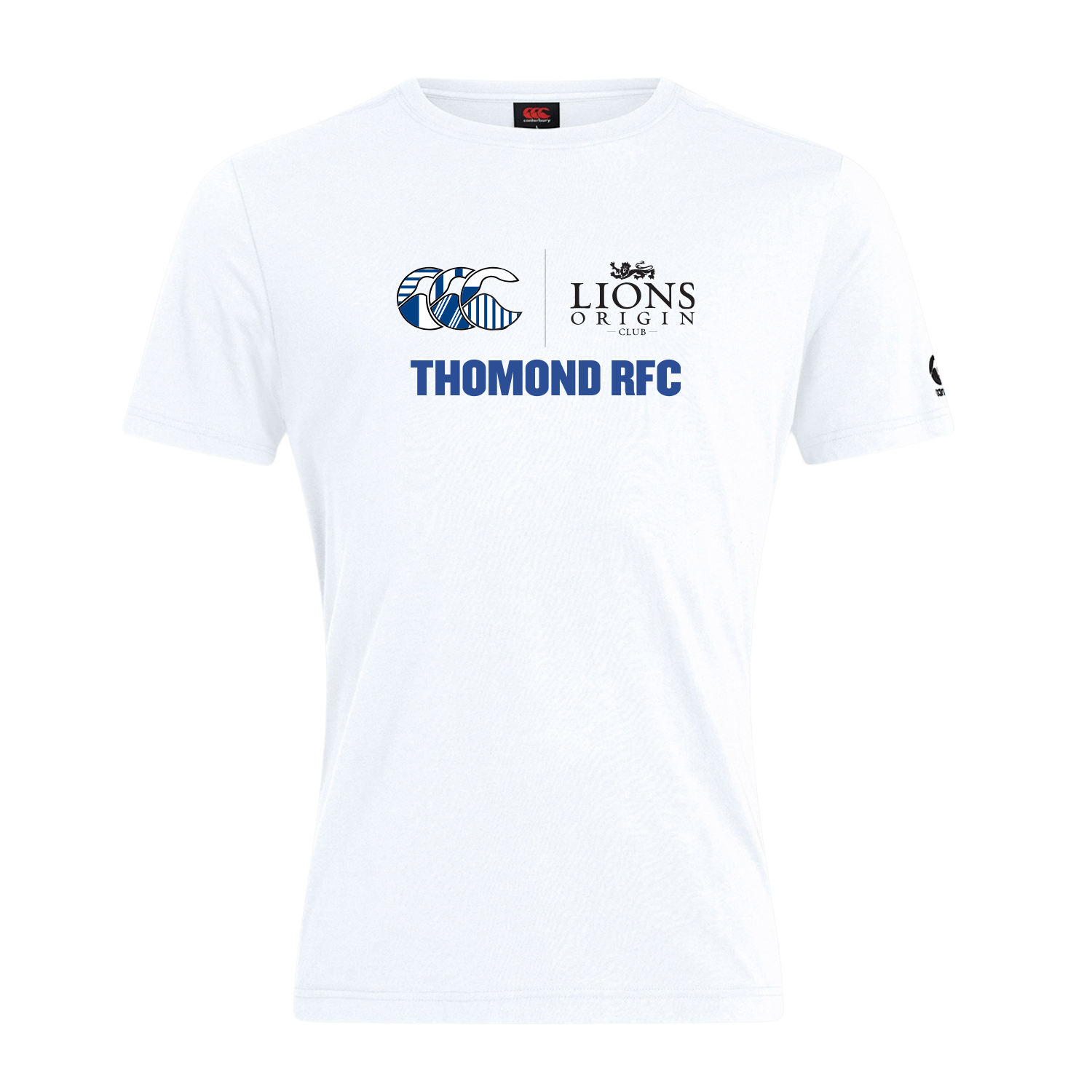 Thomond Rugby Club - Lions Origin Tee - White - Canterbury - Stash Shop