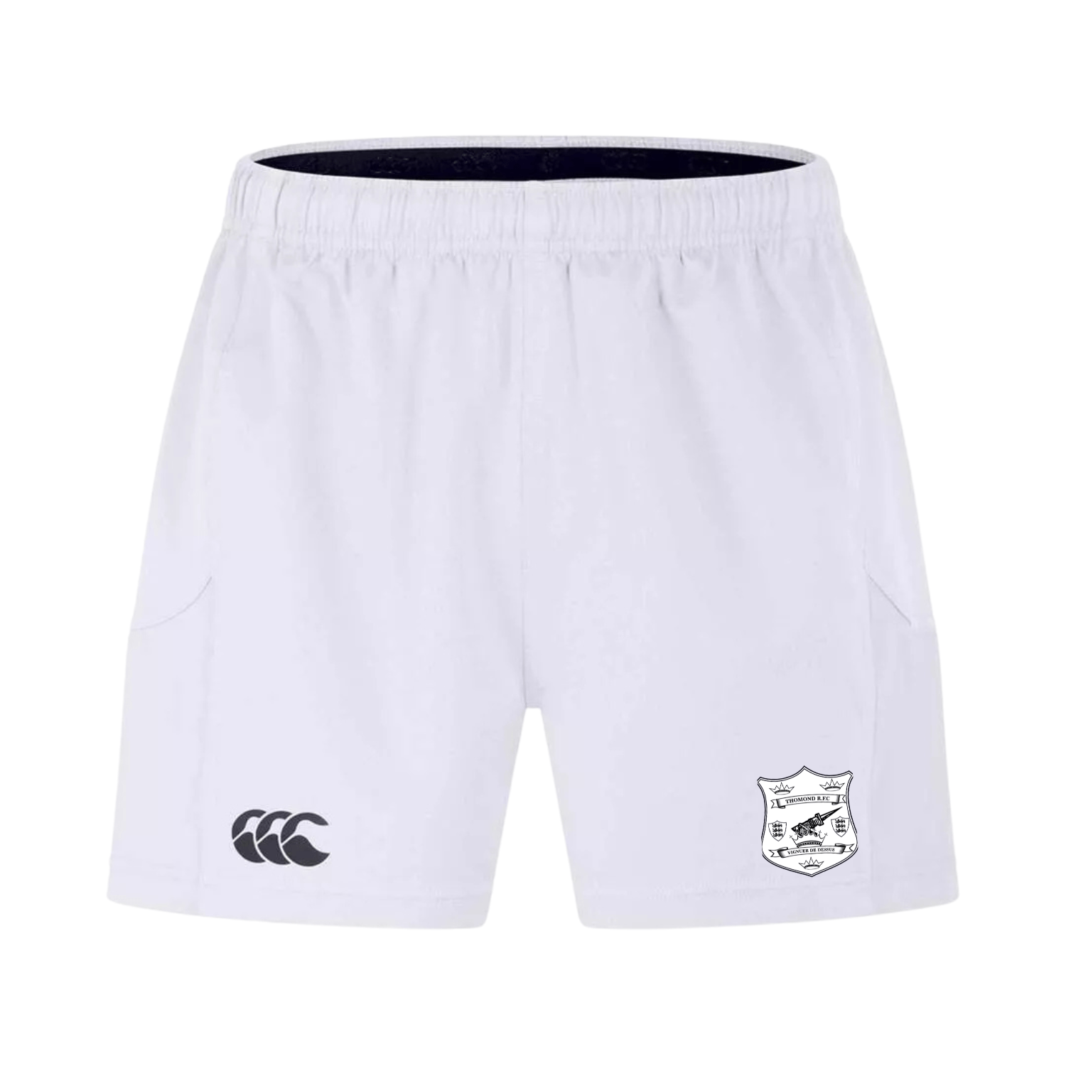 Thomond Rugby Club - Professional Polyester Shorts - White - Canterbury - Stash Shop