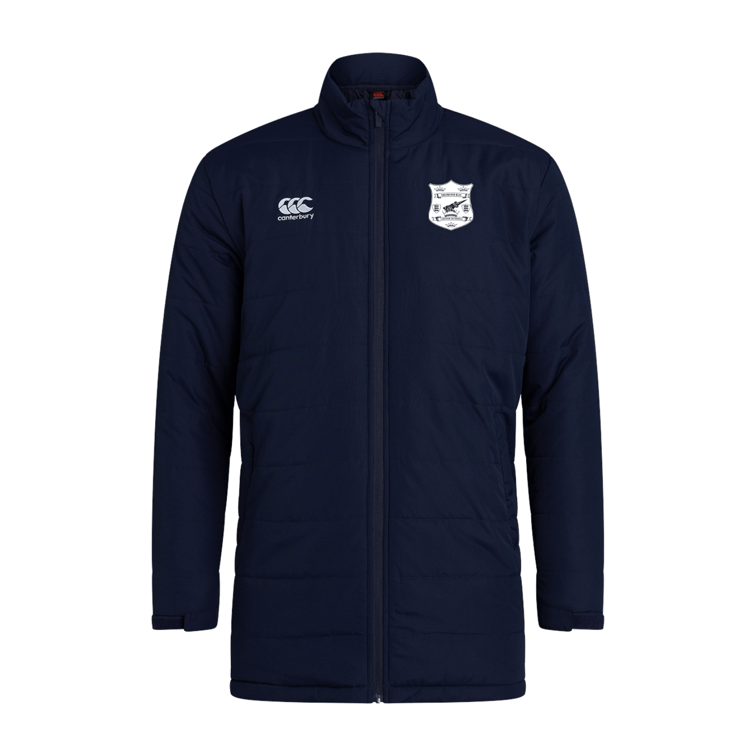 Thomond Rugby Club Thomond Rugby Club - Thermoreg Padded Jacket - Navy – Stash Shop