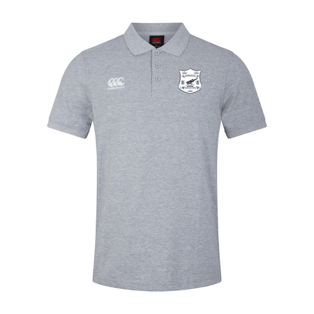 Thomond Rugby Club - Waimak Polo Shirt - Grey - Canterbury - Stash Shop