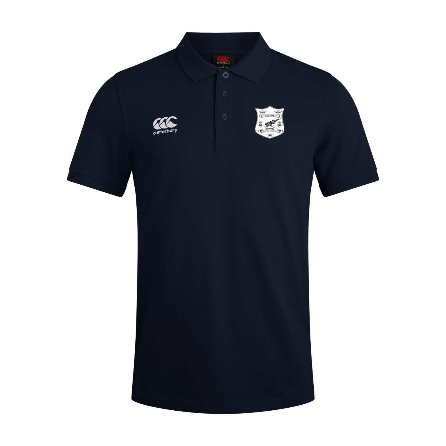 Thomond Rugby Club Thomond Rugby Club - Waimak Polo Shirt - Navy – Stash Shop