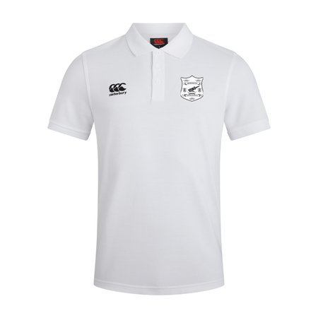 Thomond Rugby Club - Waimak Polo Shirt - White - Canterbury - Stash Shop