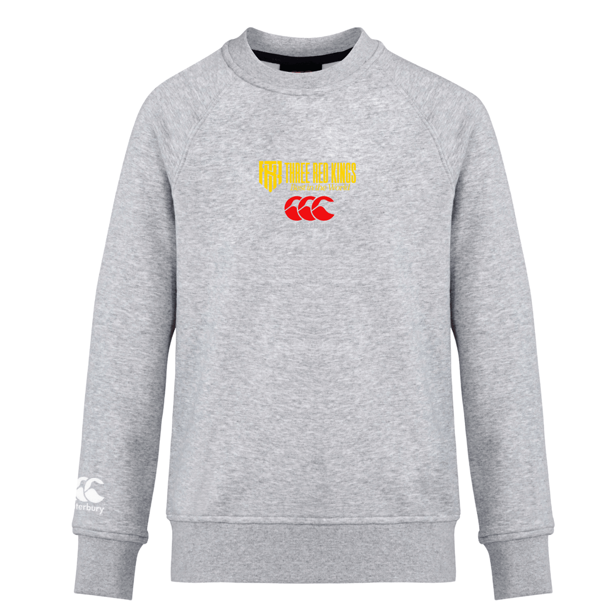 Three Red Kings - Crew Sweatshirt - Grey - Canterbury - Stash Shop