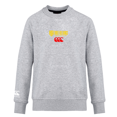 Three Red Kings - Crew Sweatshirt - Grey - Canterbury - Stash Shop