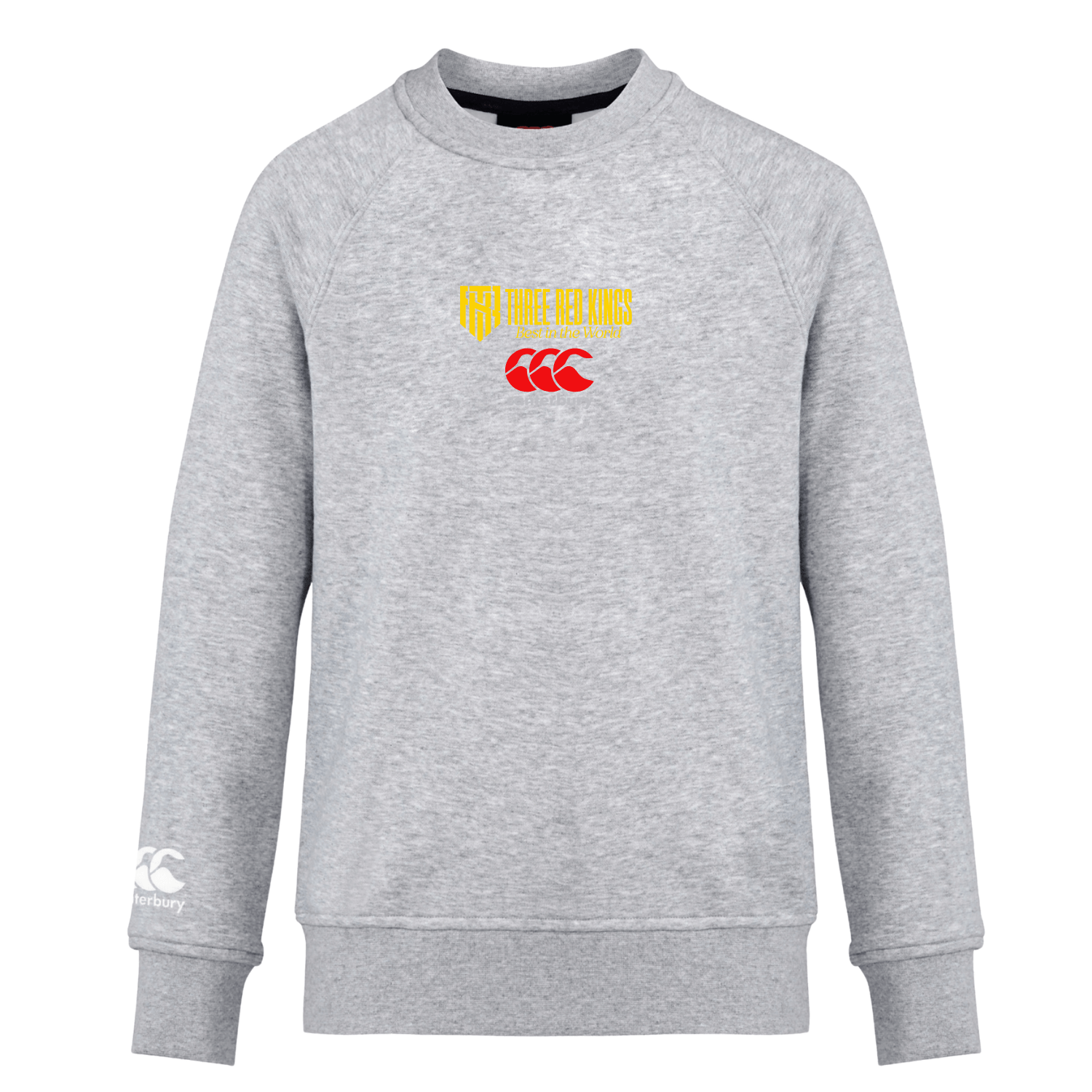 Three Red Kings - Crew Sweatshirt - Grey - Canterbury - Stash Shop