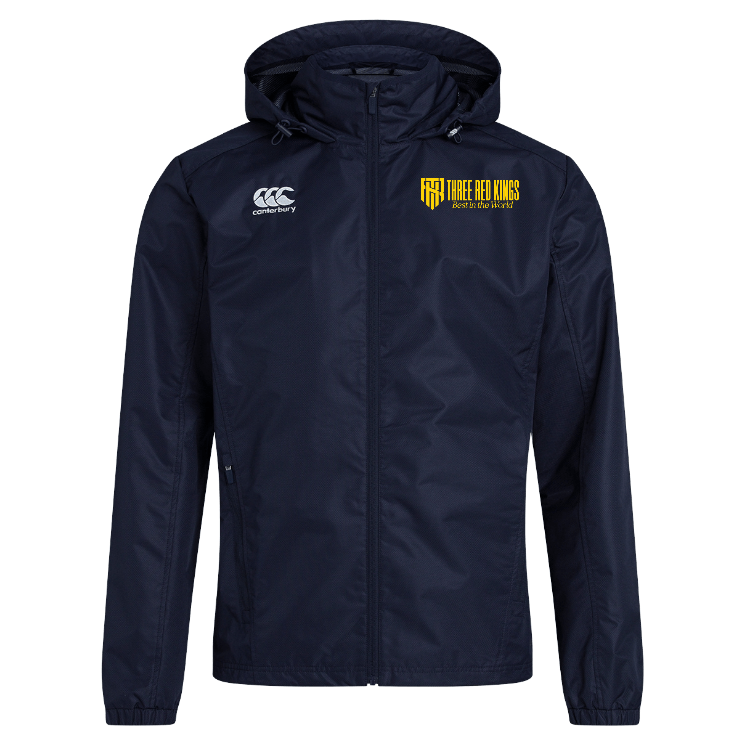 Three Red Kings - Full Zip Rain Jacket - Navy - Canterbury - Stash Shop