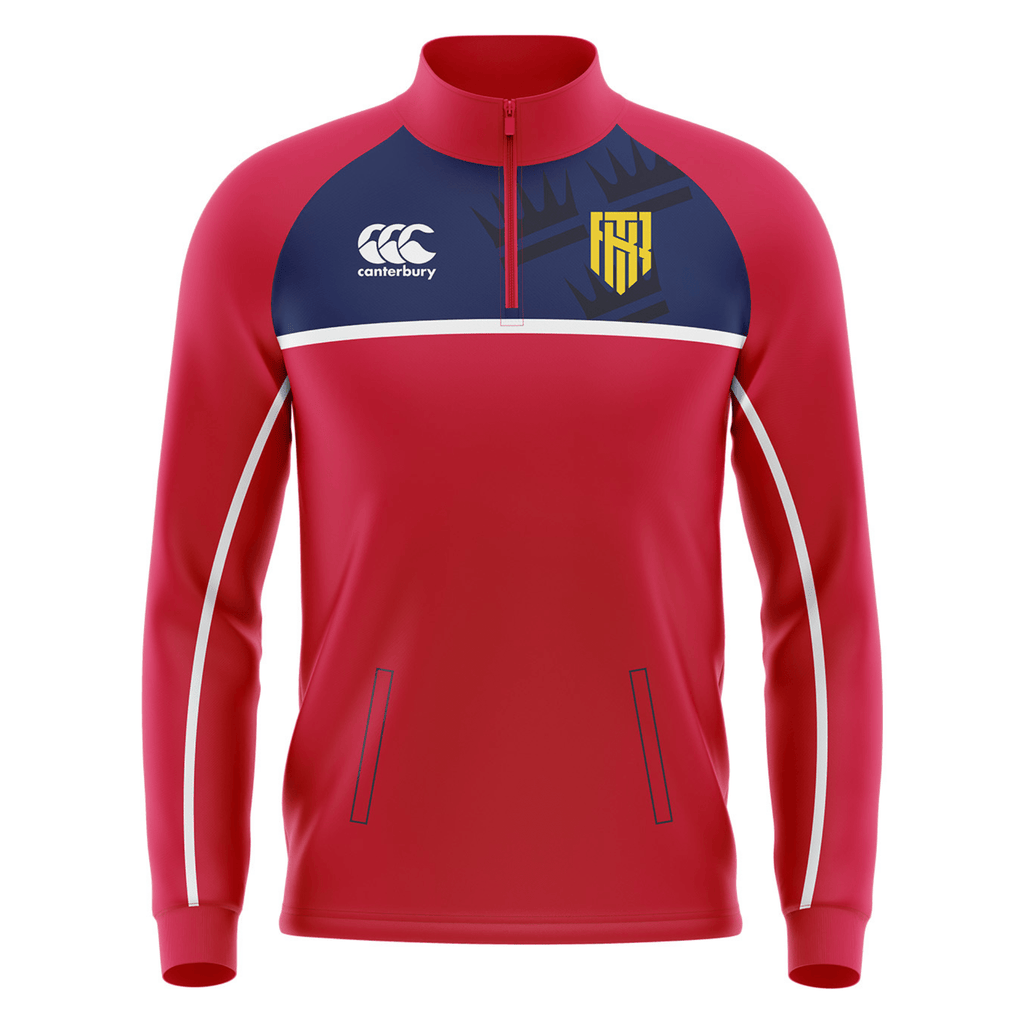 Three Red Kings - MTO 1/4 Zip - Canterbury - Stash Shop