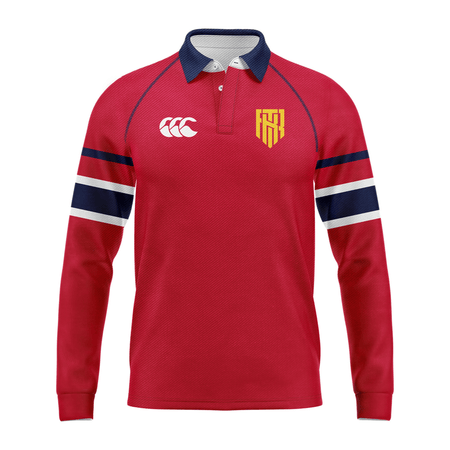 Three Red Kings - MTO Retro Rugby Shirt - Canterbury - Stash Shop