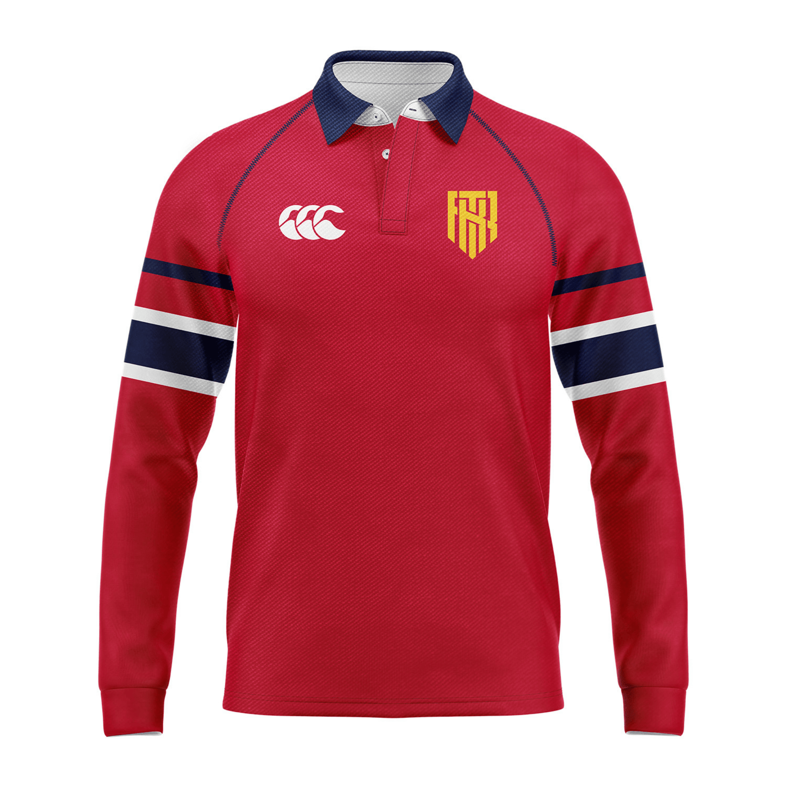 Three Red Kings - MTO Retro Rugby Shirt - Canterbury - Stash Shop