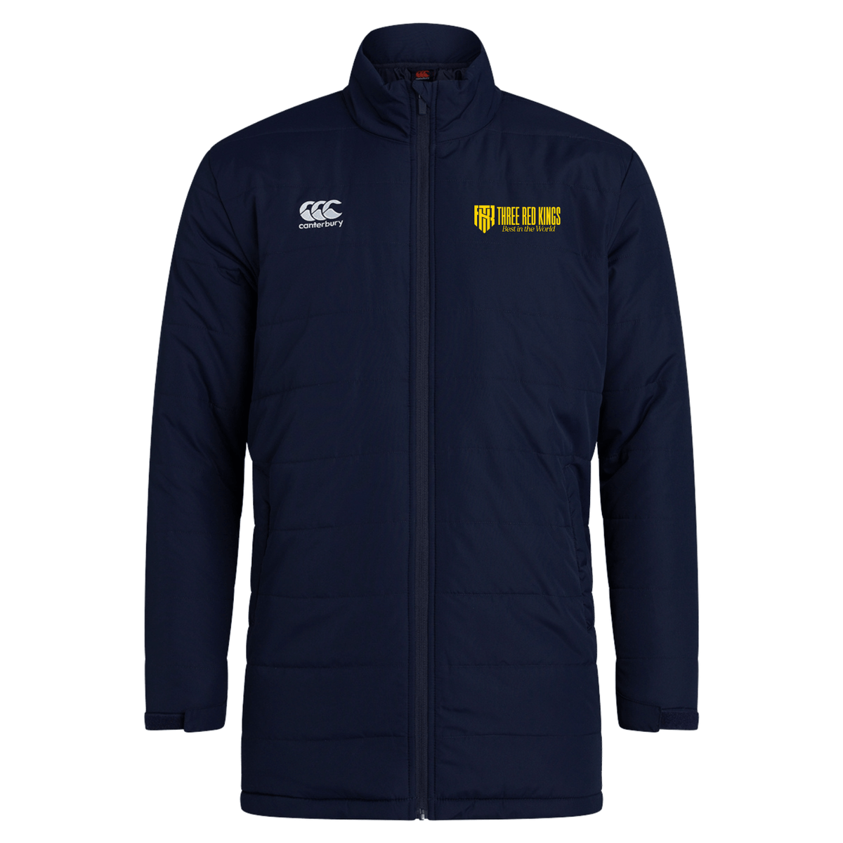 Three Red Kings - Thermoreg Padded Jacket - Navy - Canterbury - Stash Shop