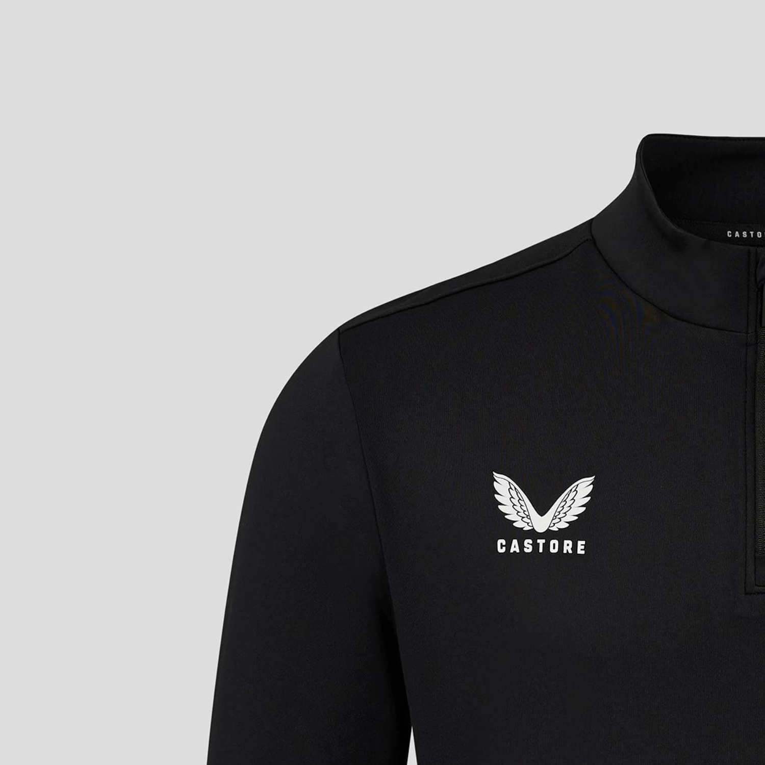 Ulster Rugby 24/25 - 1/4 Zip - Caviar - Kids - Castore - Stash Shop