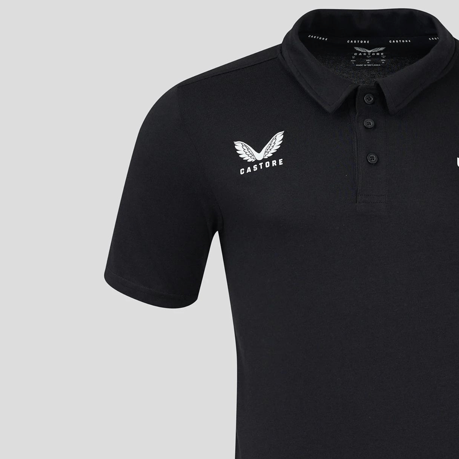 Ulster Rugby 24/25 - Polycotton Leisure Polo - Caviar - Castore - Stash Shop