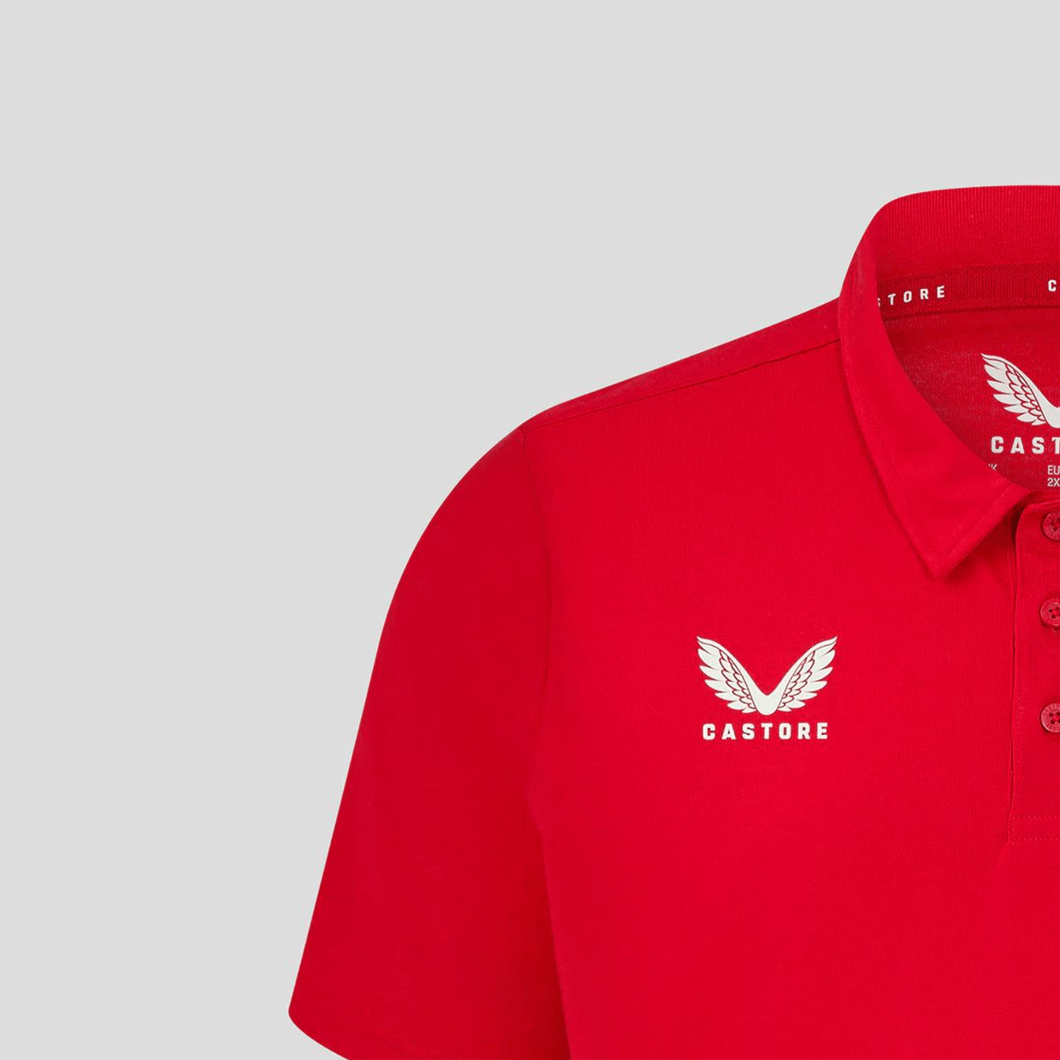 Ulster Rugby 24/25 - Polycotton Leisure Polo - Red - Castore - Stash Shop