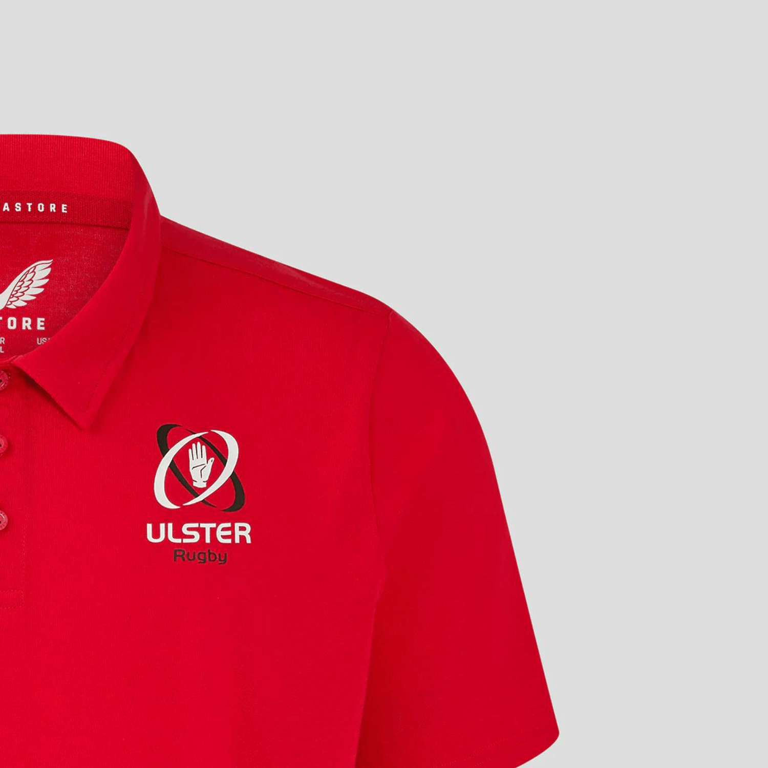 Ulster Rugby 24/25 - Polycotton Leisure Polo - Red - Castore - Stash Shop