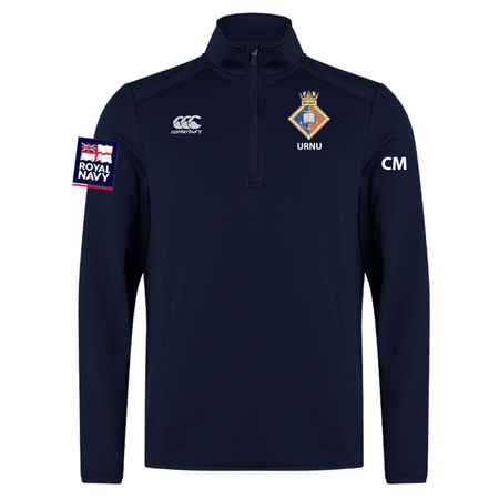 University Royal Navy Belfast - Ladies 1/4 Zip Midlayer - Canterbury - Stash Shop