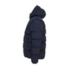 Chevron Puffer Jacket Navy - side