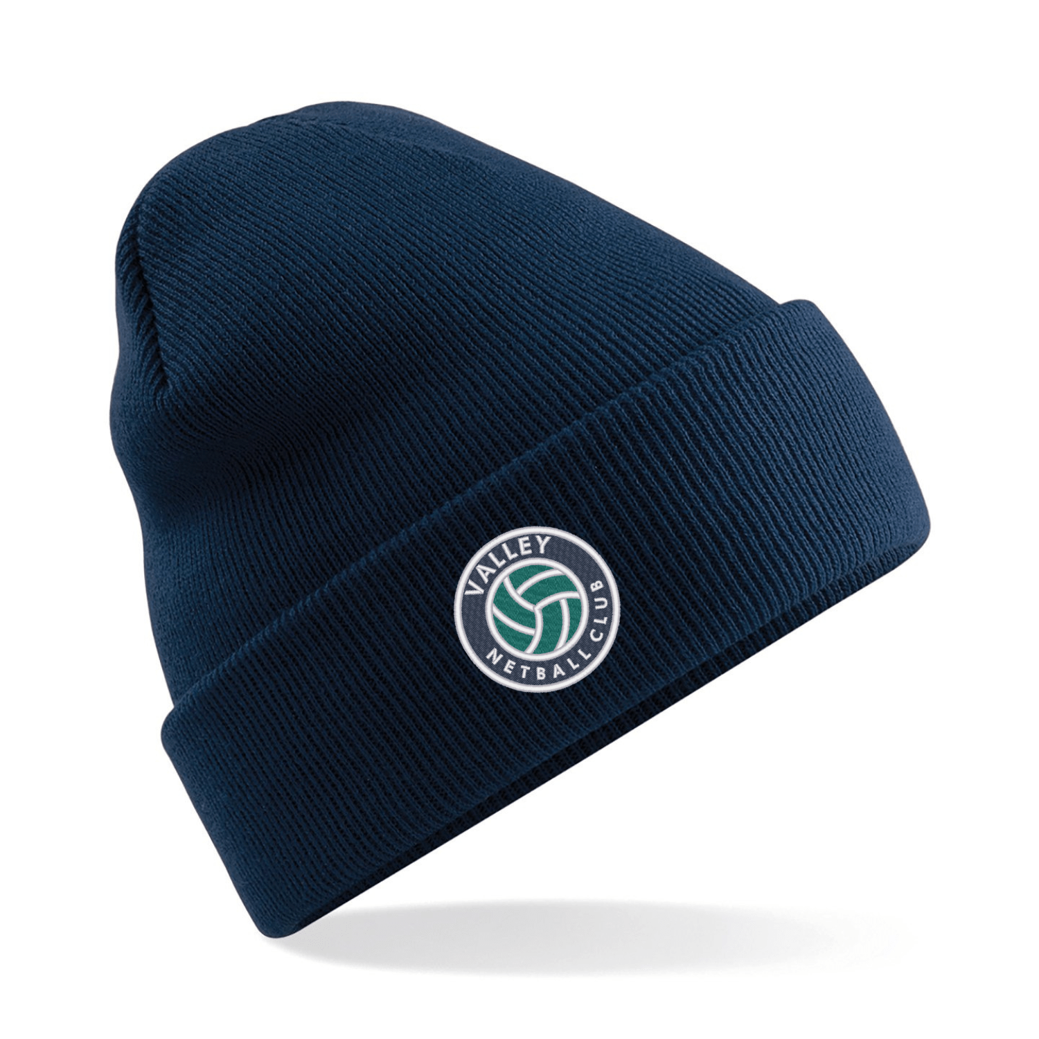 Valley Netball Club Beanie - French Navy - Stash Shop - Stash Shop