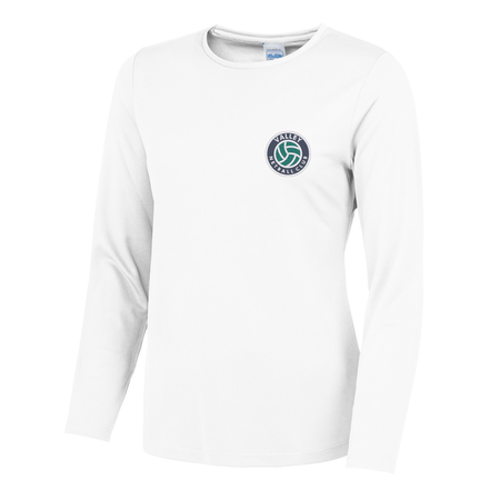 Valley Netball Club LS Tee - Arctic White - Stash Shop - Stash Shop