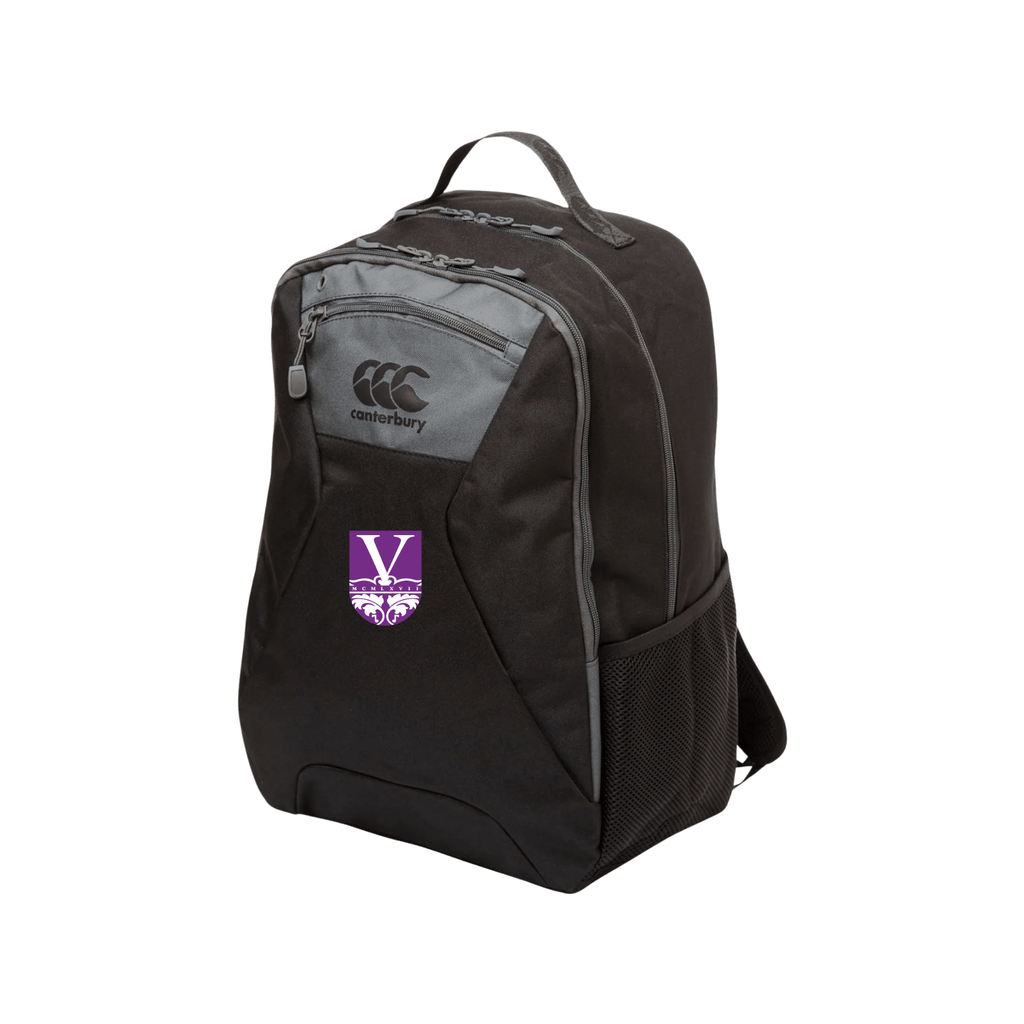 Vanbrugh College Rugby - Medium Backpack - Black -Canterbury- Stash Shop