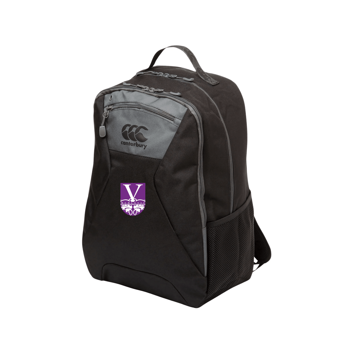 Vanbrugh College Rugby - Medium Backpack - Black -Canterbury- Stash Shop