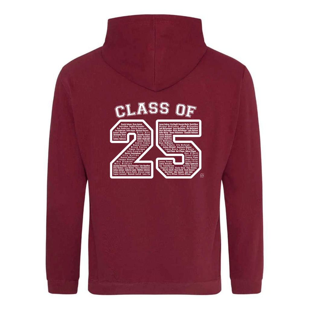Woghart School Leavers Hoodie - Luxury Heavyweight - Burgundy - Stash Shop - Stash Shop