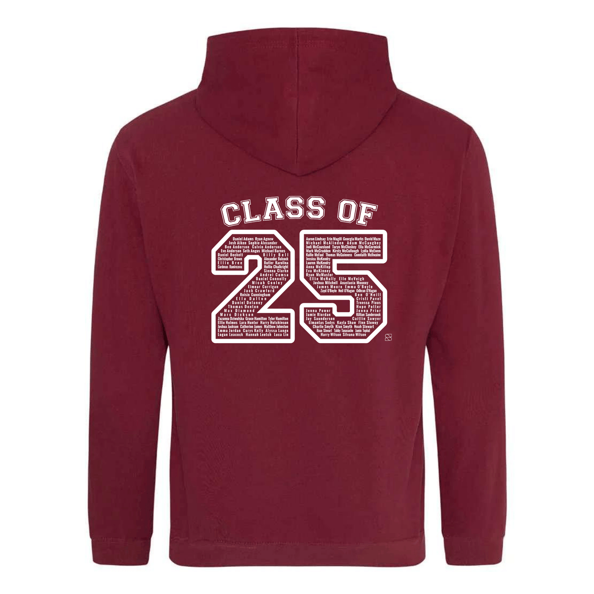 Woghart School Leavers Hoodie - Luxury Heavyweight - Burgundy - Stash Shop - Stash Shop