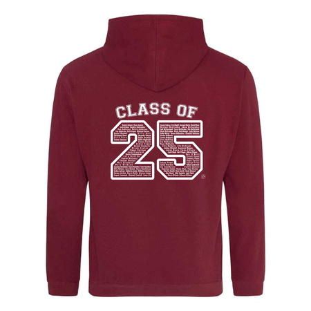 Woghart School Leavers Hoodie - Luxury Heavyweight - Burgundy - Stash Shop - Stash Shop