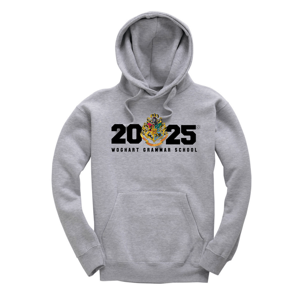 Woghart School Leavers Hoodie - Luxury Heavyweight - Grey - Stash Shop - Stash Shop