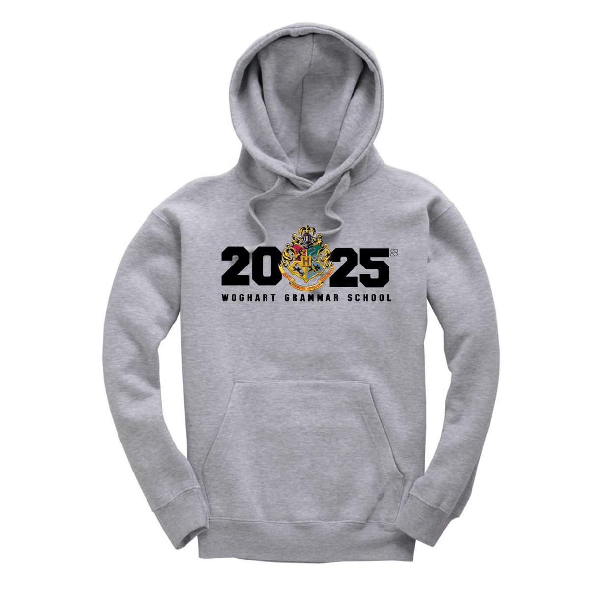 Woghart School Leavers Hoodie - Luxury Heavyweight - Grey - Stash Shop - Stash Shop
